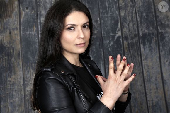 Portrait de Lucie Bernardoni lors de l'enregistrement de l'émission "Chez Jordan" à Paris. Le 6 Juin 2022.
