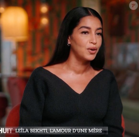De bouleversantes confidences qui ont certainement touché les téléspectateurs de la Une...

Leila Bekhti - face à Audrey Crespo-Mara - dans le "Portrait de la semaine" pour l'émission Sept à Huit diffusée sur TF1 ce dimanche 9 mars 2025. (Capture)