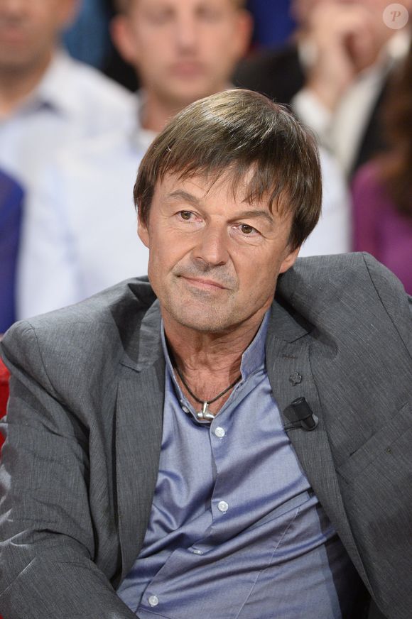 Nicolas Hulot - Enregistrement de l'émission "Vivement Dimanche" à Paris le 18 septembre 2013. AGENCE / BESTIMAGE