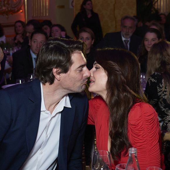 Exclusif - Camille Lacourt et sa compagne Alice Detollenaere - Soirée de la première édition du "You Care Charity Gala" en faveur de la cause animale et de l'environnement au Cercle Interalliée à Paris. Le 3 décembre 2024© Cyril Moreau/Bestimage