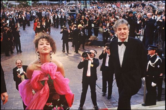 Archives - Sophie Marceau et son ex-mari Andrzej Zulawski au Festival de Cannes en 1988. (ANGELI-RINDOFF / BESTIMAGE).