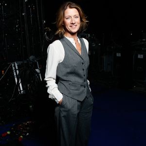 Exclusif -  Carole Gaessler - Backstage - Enregistrement de l'émission "La Boîte à Secrets N°19" dans les studios de la Cité du Cinéma à Saint-Denis, présentée par F.Bollaert et diffusée le 3 janvier sur France 3
© Christophe Clovis / Bestimage