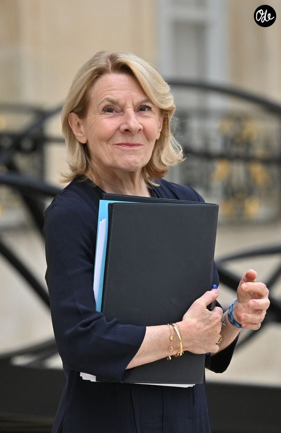 Catherine Pégard, Ministre de la Culture - Sorties du Conseil des ministres au palais de l'Elysée à Paris, le 27 juillet 2026.
© Christian Liewig/Bestimage