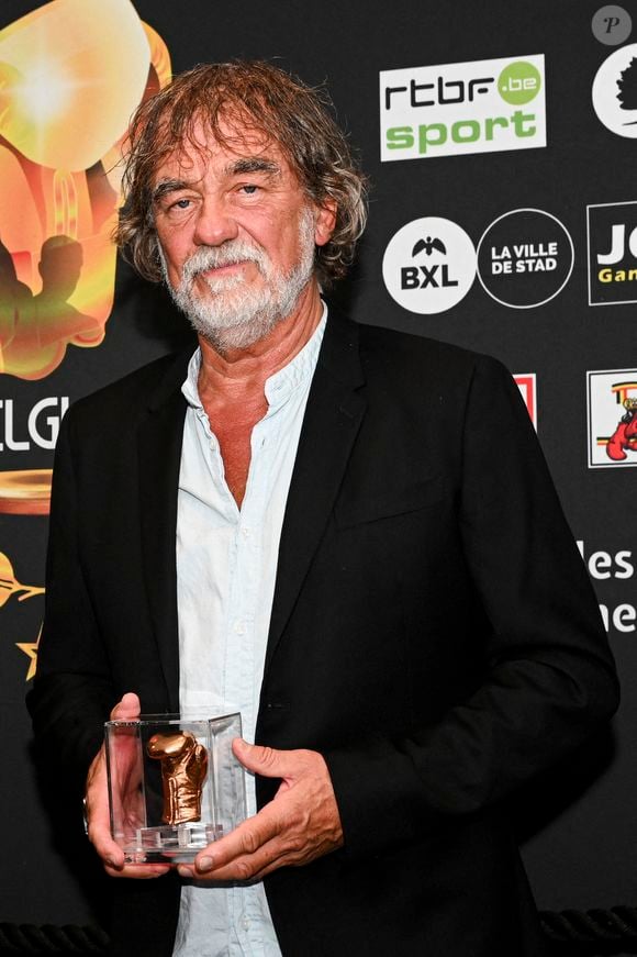 Olivier Marchal lors du 11ème Belgium Golden Gloves à Bruxelles, Belgique le 16 septembre 2023. Photo par Frederic Andrieu/Agenge Peps/Content Curation/ABACAPRESS.COM