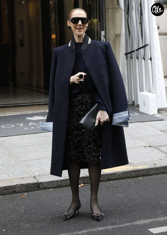 Bien au-delà de ses performances sur scène, son vestiaire confirme son statut d’icône de mode, capable de faire de chaque apparition un véritable événement.

Céline Dion salue ses fans à la sortie de l’hôtel Royal Monceau à Paris, avant de rejoindre La Plenitude Arena de Paris La Défense pour poursuivre sa série de concerts, le 7 octobre 2026. © Marc Ausset Lacroix / Bestimage