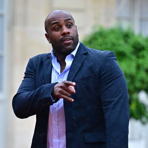 Teddy Riner - Arrivées des personnalités au dîner d’État en l’honneur du président brésilien et de sa femme au palais présidentiel de l’Élysée à Paris le 5 juin 2025.

© Christian Liewig / Bestimage