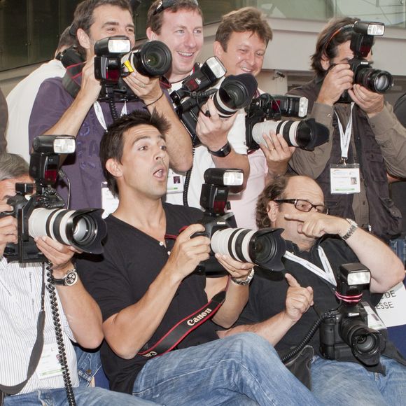 Jean-Pascal Lacoste participe à un photocall lors du Festival de Télévision de Monte-Carlo 2011 qui se tient au Grimaldi Forum à Monte-Carlo, Monaco le 7 juin 2011. Photo par Marco Piovanotto/ABACAPRESS.COM