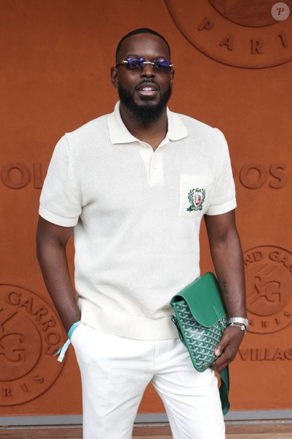 KeBlack en tribune lors des Internationaux de France 2025 à Roland Garros le 02 juin 2025 à Paris, France. Photo by Nasser Berzane/ABACAPRESS.COM