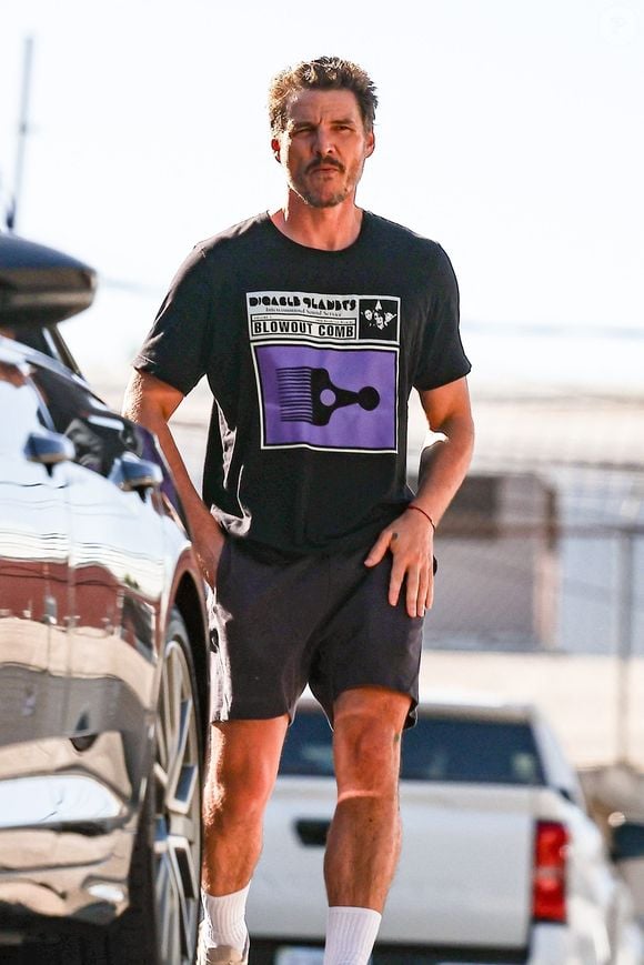 mais le séduisant comédien a démenti autre chose que de l'amitié entre eux.
Pedro Pascal à Los Angeles
©Backgrid USA / Bestimage