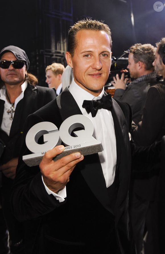 Michael Schumacher lors de la soiree GQ a Berlin en Allemagne le 29 octobre 2010. API / BESTIMAGE