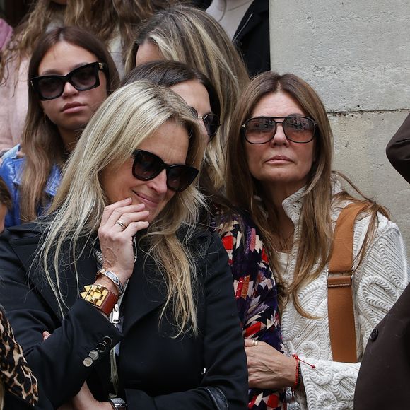 Estelle Lefébure, Veronika Loubry - Sorties des Obsèques de Constance de la Fontaine en l'église Notre-Dame-de-Grâce-de-Passy à Paris le 12 mai 2026. © Coadic Guirec - Julien Sarkissian / Bestimage