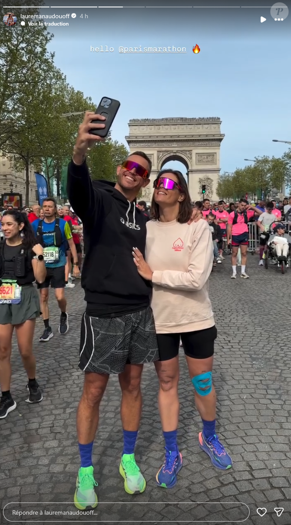 Le jour J est arrivé ce dimanche 12 avril 2026. 60 000 coureurs se sont élancés sur le Marathon de Paris. Parmi eux, l’ancienne championne olympique de natation Laure Manaudou, accompagnée de son grand frère Nicolas.

Laure Manaudou et son grand frère Nicolas participent à la 49e édition du marathon de Paris dimanche 12 avril 2026