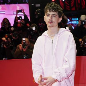Timothée Chalamet  à la première du film "Un parfait inconnu" lors de la 75ème édition du festival international du film de Berlin, le 14 février 2025.

Photo : Action Press / Bestimage