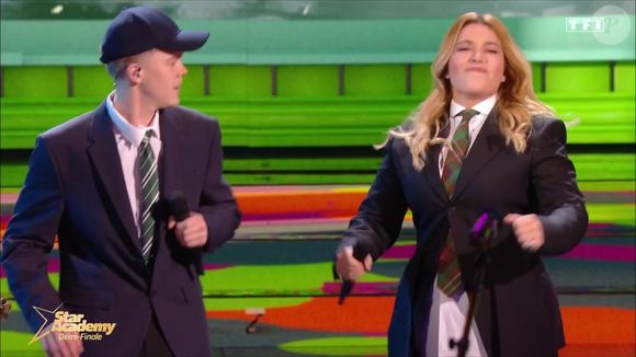 Charles en duo dans Star Academy, en live, le samedi 11 janvier 2025 sur TF1