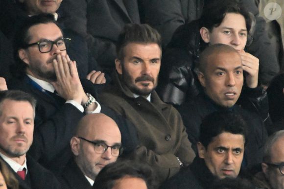 David Beckham - PSG vs Liverpool Ligue des Champions au Parc des Princes, Paris, France, le 5 mars 2025.05/03/2025-Paris, FRANCE. © Urman Lionel/ABACA