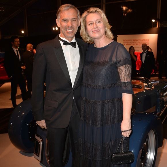 Paul Belmondo et sa femme Luana Belmondo - 35ème cérémonie de remise des grands prix du Festival Automobile International à l'hôtel National des Invalides à Paris, le 28 janvier 2020. © Veeren/Bestimage