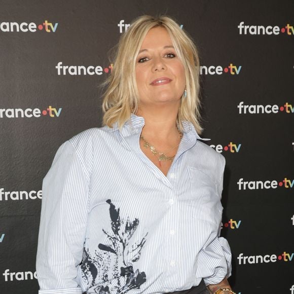 Flavie Flament au photocall de la conférence de presse de rentrée de France Télévisions à Paris, France, le 4 septembre 2024. © Coadic Guirec/Bestimage