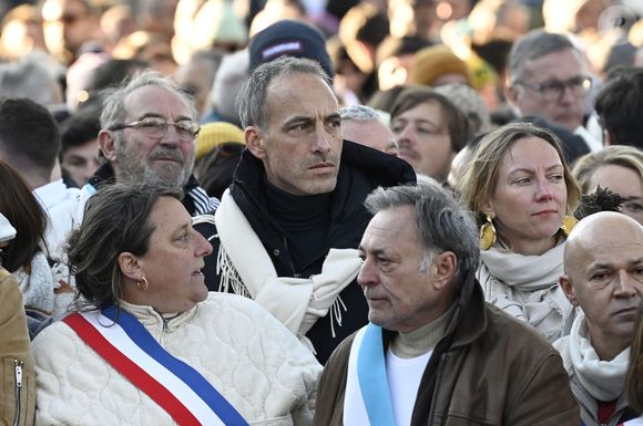 Raphaël Glucksmann lors de la marche blanche en hommage à Mehdi Kessaci , tué par les narcotrafiquants à Marseille.
Le 22 novembre 2025
© William Cannarella / PsnewZ / Bestimage