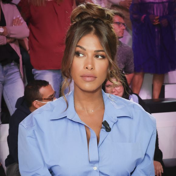 Exclusif - Ayem Nour lors de l'enregistrement de l'émission "TPMP (Touche Pas à Mon Poste) People"  enregistrée le 16 septembre 2022, présentée par M.Delormeau et diffusée sur C8 le 17 septembre 2022, à Paris, France. © Jack Tribeca/Bestimage