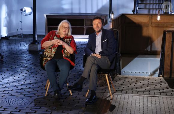 Josiane Balasko lors de l'enregistrement de l'émission "Animaux Stars", présentée par Bernard Montiel et diffusée le 3 mai 2025 sur la chaîne Animaux. Paris, le 17 février 2025.
© Denis Guigenbourg / Bestimage