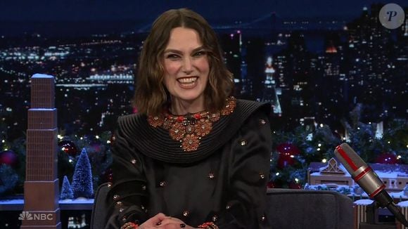 Los Angeles, CA - Keira Knightley révèle dans le Tonight Show qu'elle ne veut plus d'enfants - et tout cela grâce à Peppa Pig !