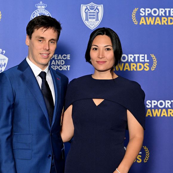 Louis et Marie Ducruet durant le photocall des Sportel Awards 2025 au Grimaldi Forum à Monaco, le 20 octobre 2025.
Les Sportel Awards sont une compétition internationale visant à récompenser les plus belles images de sport de l'année dans le cadre du Sportel qui est un salon international du sport et des médias qui se déroule en Principauté. © Bruno Bebert/Bestimage