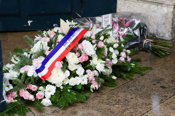 Illustration aux obsèques de Marie-Josèphe Balladur, la femme d'E.Balladur, dans l'église Notre Dame de l'Annonciation à Paris, France, le 7 janvier 2026. © Jack Tribeca/Bestimage