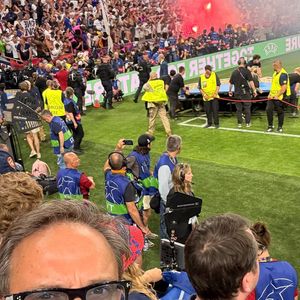 Julien Courbet à la finale du PSG de la Ligue des Champions Instagram