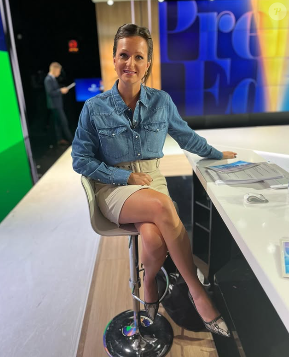 Il s'agit de Pauline Pioche.

Pauline Pioche, journaliste de BFMTV.