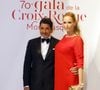 Elle a ensuite épousé l'homme d'affaires Aram Ohanian, père de sa fille Nina dont elle est séparée depuis 2022
Adriana Karembeu enceinte et son ex-mari André Ohanian - 70ème édition du gala de la Croix Rouge monegasque à Monaco le 27 juillet 2018. © Claudia Albuquerque/Bestimage
