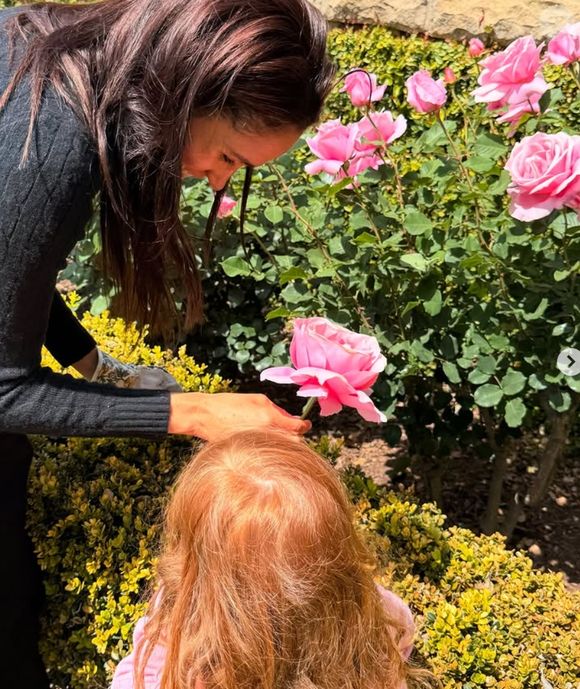 Meghan Markle en compagnie de sa fille Lilibet (Capture d'écran 2025).