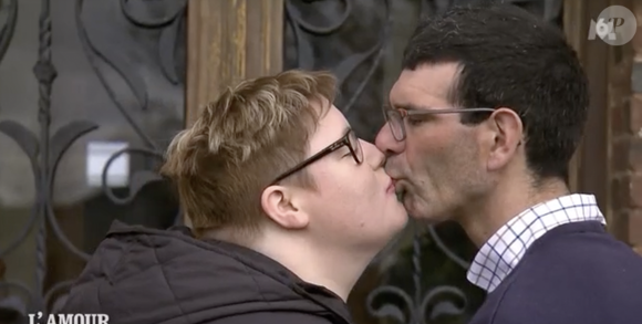 Justine et Patrice dans L'amour est dans le pré (Saison 18) en 2023. (Capture d'écran M6)