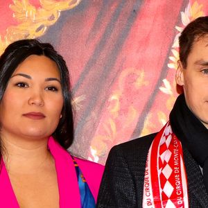 Louis Ducruet et sa femme Marie Chevallier lors de l'ouverture du 46ème Festival International du Cirque de Monte-Carlo, le 19 janvier 2024. © Claudia Albuquerque/Bestimage