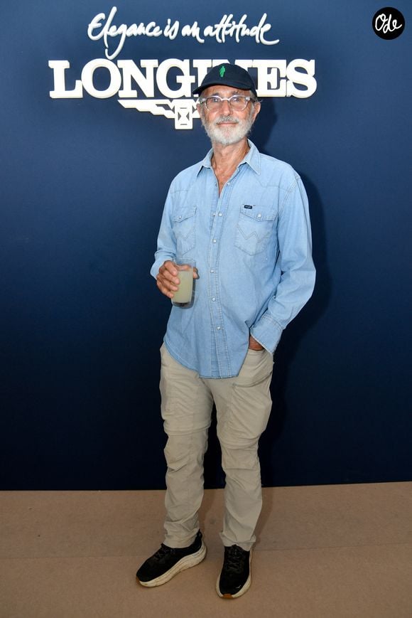 Exclusif - Thierry Lhermitte dans l’espace VIP “le Pavillon Eiffel,” lors de la 12ème édition Longines Paris Eiffel Jumping au pied de la Tour Eiffel sur le Champ-de-Mars à Paris, France le 21 juin 2026
© Perusseau / Veeren / Bestimage