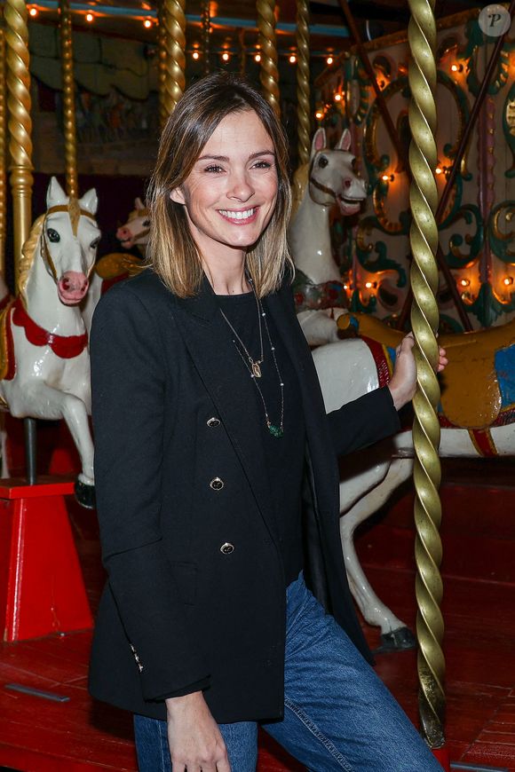 Isabelle Ithurburu participe au Gala du Secours Populaire au Musée des Arts Forains le 04 décembre 2023 à Paris, France. Photo by Nasser Berzane/ABACAPRESS.COM
