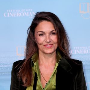 Nadia Farès - Tapis rouge de la soirée d'ouverture de la 7ème édition du festival Cineroman à Nice le 29 septembre 2025. © Dominique Jacovides - Bruno Bebert / Bestimage
