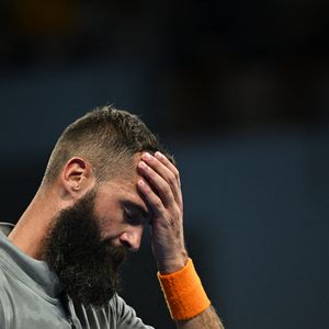 Benoit Paire (FRA) doit abandonner en raison d'une blessure au dos lors de son match au Challenger de Brest, Brest, France le 27 octobre 2022. Photo par Corinne Dubreuil/ABACAPRESS.COM