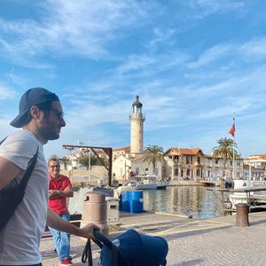 Une arrivée qui le comble de bonheur chaque jour

Vianney en vacances avec son fils Edgar en octobre 2022.