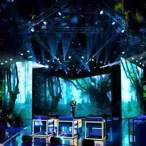 Exclusif - Garou lors de l'enregistrement de l'émission "La Boîte à secrets", présentée par F.Bollaert et diffusée le 26 septembre 2025 sur France 3, dans les studios du Lendit à Saint-Denis, Seine Saint-Denis, France, le 8 septembre 2025. © Pierre Perusseau/Bestimage