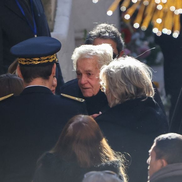 Bernard d'Ormale, le veuf de B.Bardot - Obsèques de Brigitte Bardot en l'église Paroissiale Notre-Dame-de-l'Assomption de Saint-Tropez, le 7 janvier 2026. © Cyril Hiely / Nice Matin / Bestimage