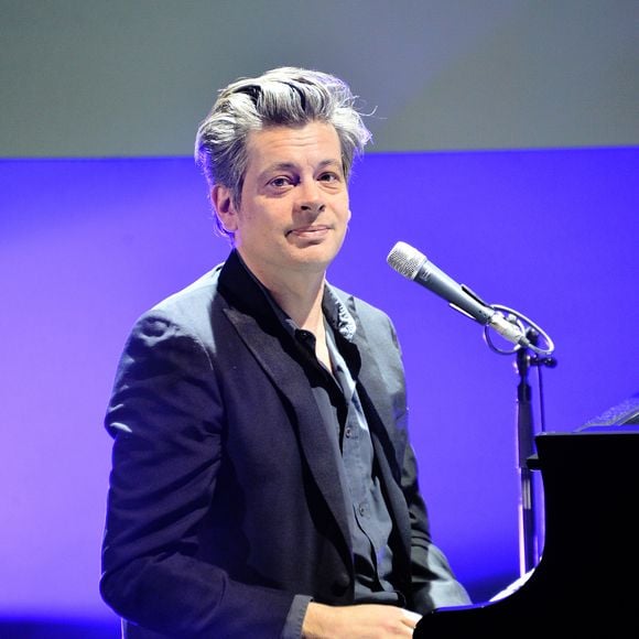 Benjamin Biolay - 100 ans de la lutte contre le cancer à la cité des sciences à Paris, France, le 14 mars 2018. © Veeren/Bestimage