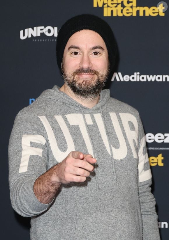 Kyan Khojandi - Avant-première de la série documentaire de Squeezie "Merci Internet" au Grand Rex à Paris le 15 janvier 2024. Filmé par son meilleur ami T. Bonnet, le célèbre youtubeur aux plus de 18 millions d'abonnés revient sur son ascension dans un documentaire attendu à partir du 19 janvier sur Prime Vidéo. © Coadic Guirec/Bestimage
