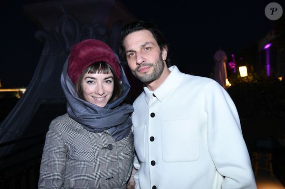 Exclusif - Marc Ruchmann et Hermine - Le rooftop du Kimpton St Honoré Paris accueille tous les dimanches "Fifi & Charles" (les chefs Philippine Jaillet et Charles Neyers). Le 9 avril 2025. © Rachid Bellak / Bestimage