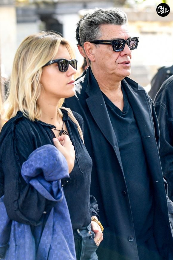 Marc Lavoine aux arrivées des obsèques de Catherine Ringer, la chanteuse des Rita Mitsouko, au cimetière de Montmartre, dans le 18ème arrondissement de Paris, France, le 19 septembre 2026. © Bestimage | 00770597