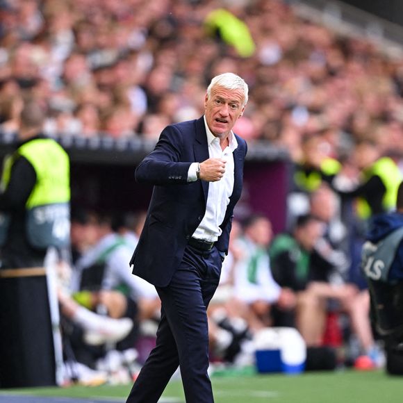 Didier DESCHAMPS, entraîneur de la France, lors du match de l'UEFA Nations League entre l'Allemagne et la France à la Mercedes-Benz Arena le 8 juin 2025 à Stuttgart, Allemagne. (Photo de Baptiste Fernandez/Icon Sport/ABACAPRESS.COM)