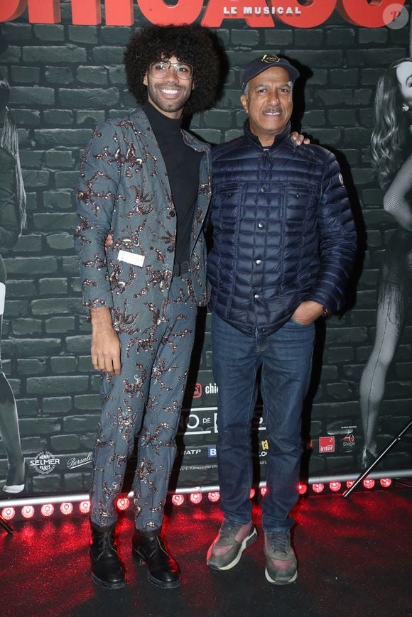 Gwendal Marimoutou et Pascal Legitimus - Célébrités lors du filage de la comédie musicale "Chicago, le Musical" au Casino de Paris le 13 novembre 2025. © Bertrand Rindoff / Bestimage