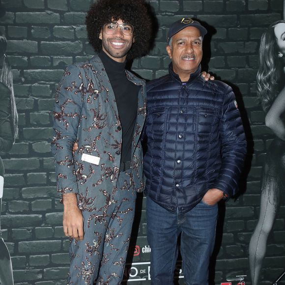 Gwendal Marimoutou et Pascal Legitimus - Célébrités lors du filage de la comédie musicale "Chicago, le Musical" au Casino de Paris le 13 novembre 2025. © Bertrand Rindoff / Bestimage