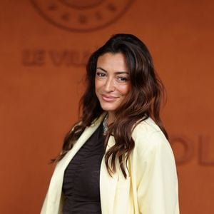 Rachel Legrain-Trapani (Miss France 2007) au village lors des Internationaux de France de Tennis de Roland Garros 2025, à Paris, France, le 4 Juin 2025. © Jacovides-Moreau/Bestimage