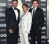 Voilà plusieurs décennies que David et Victoria Beckham forment l'un des couples les plus glamours de la planète people...
David Beckham, Victoria Beckham, Brooklyn Beckham - Photocall de la soirée "GQ Men of the Year" Awards à Londres. (Backgrid UK/ Bestimage).