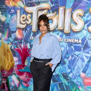 Amel Bent - Avant-première du film "Les Trolls 3" au cinéma Gaumont Marignan à Paris. Le 11 octobre 2023
© Olivier Borde / Bestimage